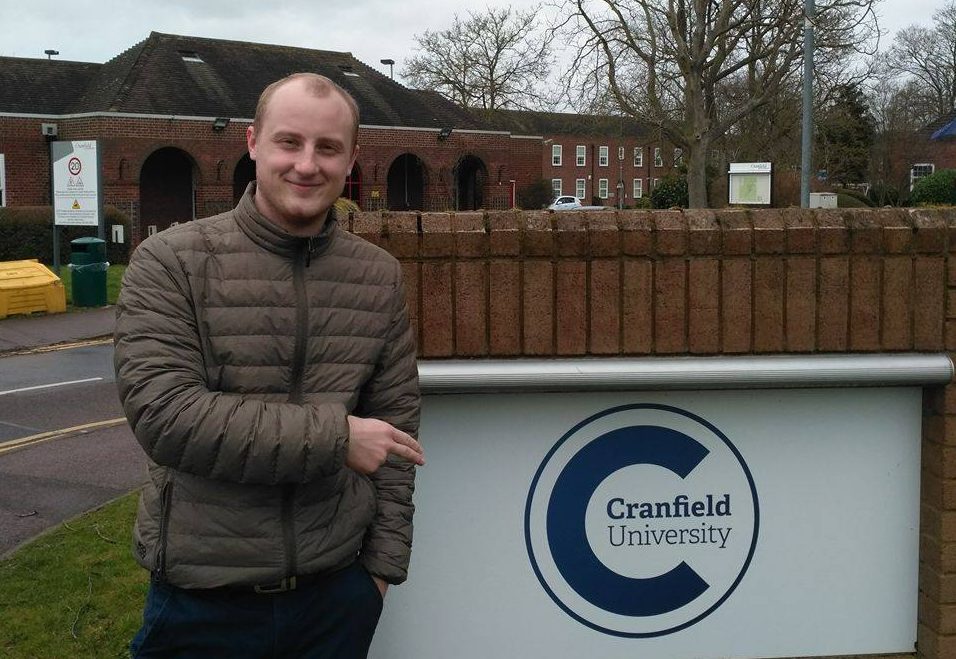 Bartlomiej Palus, Advanced Mechanical Engineering MSc at Cranfield University