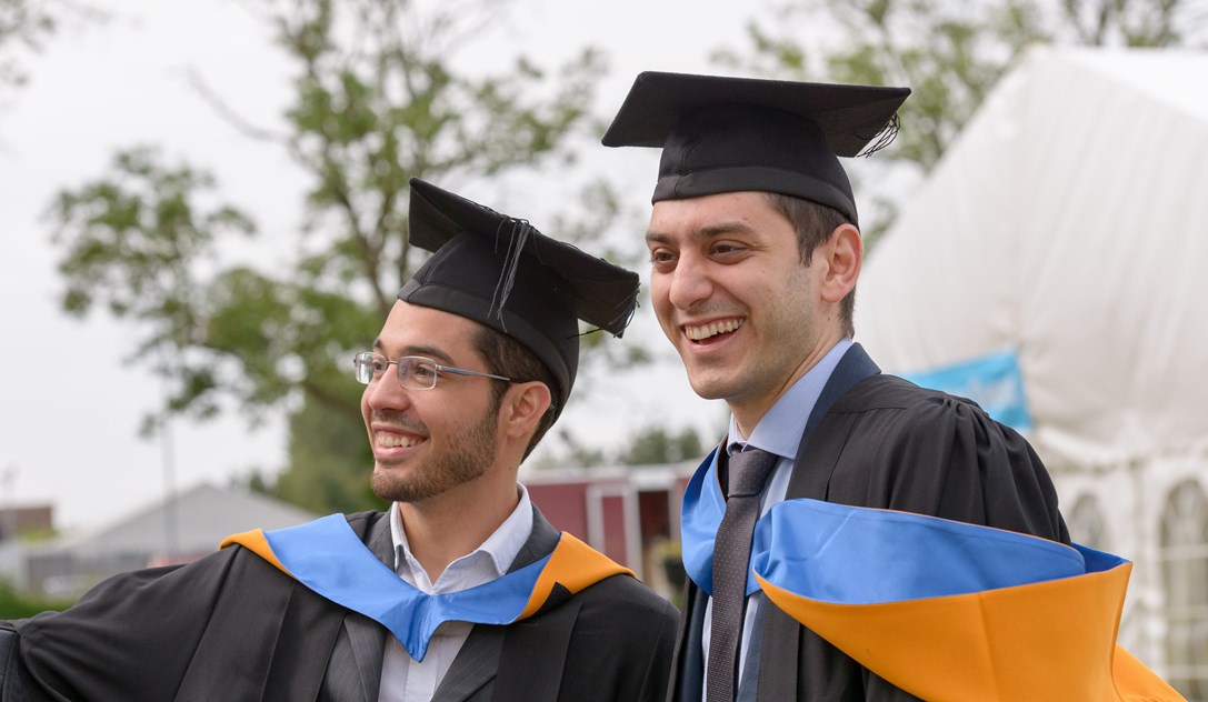 Students at Graduation